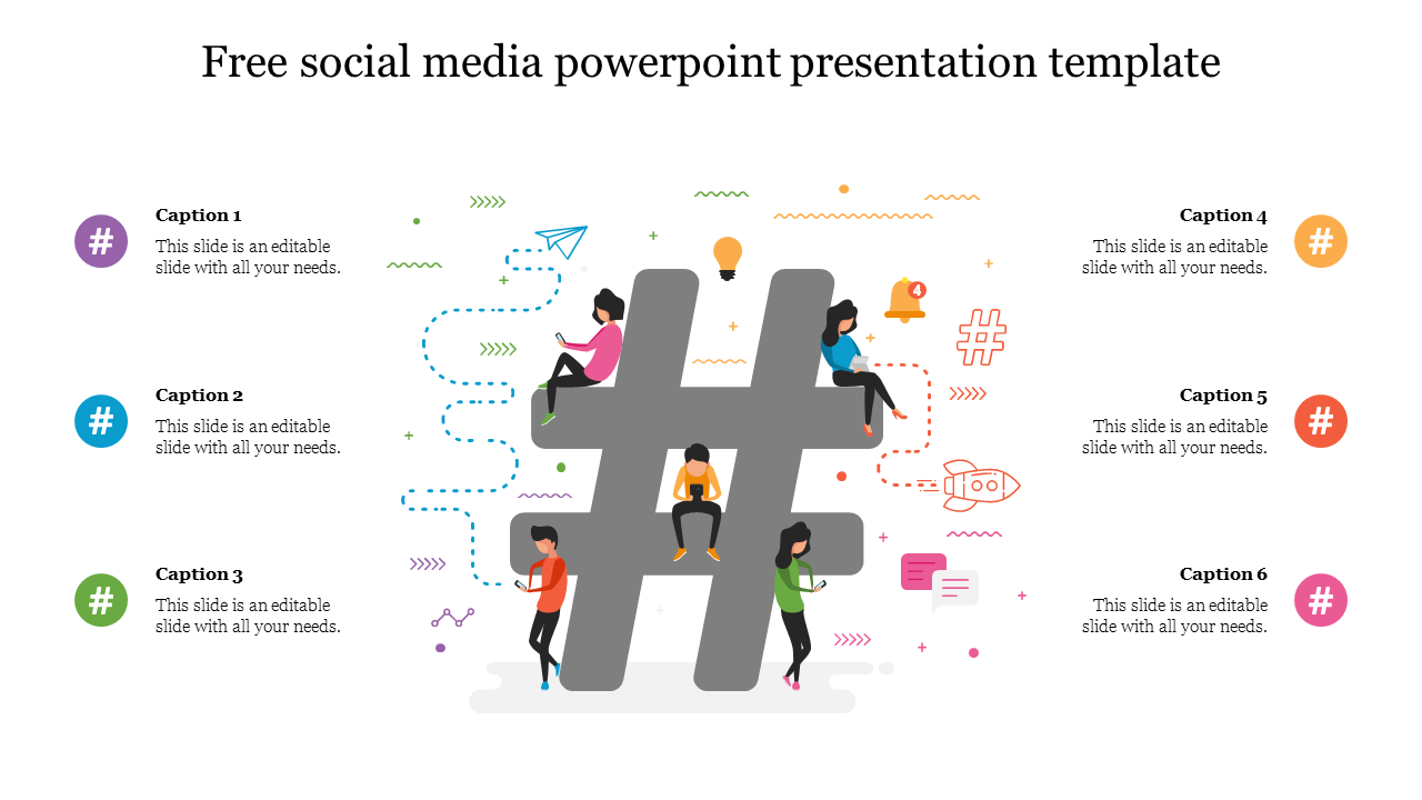 free social media powerpoint presentation template